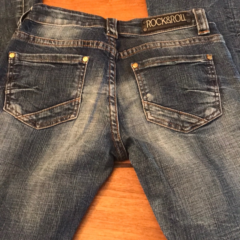 Rock & Roll Rival Low Rise Jeans 26 x 34